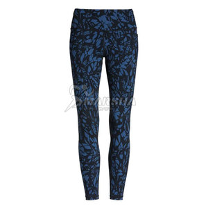 Leggings pour femmes à taille haute, respirants, à séchage rapide, en tricot, matière Spandex/Polyester, haute qualité, quantité en gros - Product Image 5