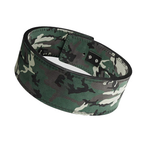 High Quality Custom Gym Fitness Workout <b>Waist</b> Lifting Lever Belt Quality Weightlifting Powerlifting Belt Secure Leather Buckle - Product Image 5
