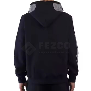Nuevo Diseño, Color Personalizado, Sudadera con Pedrería para Hombre, Más Vendida, Ropa Casual, Manga Larga, Sudadera con Pedrería de Calavera Personalizada - Product Image 5