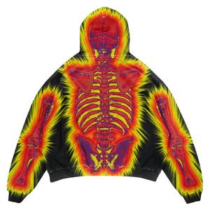 Meilleure vente tendance poids lourd 100% coton pull à capuche surdimensionné hommes épais personnalisé 500 Gsm confortable Vintage sweats à capuche - Product Image 2