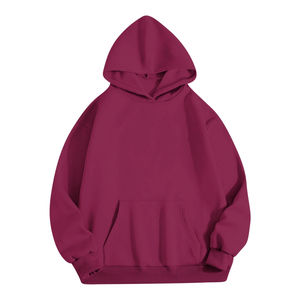 Sudaderas con capucha y sudaderas para mujer, Jersey holgado bordado, 100% algodón, Tops de moda, sudaderas con capucha impresas con logotipo personalizado para mujer - Product Image 4