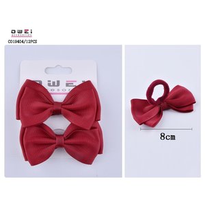 12 Unités/C Accessoires pour cheveux BOW avec HAIR STRAP - Product Image 1