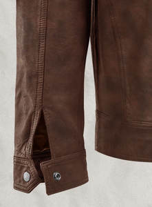 เสื้อแจ็กเก็ตนักขี่มอเตอร์ไซค์หนังพรีเมี่ยมสำหรับผู้ชายเสื้อทรงสลิมฟิตมีสไตล์เหมาะอย่างยิ่งสำหรับขายส่งและโลโก้ตามต้องการของ2025 - Product Image 3