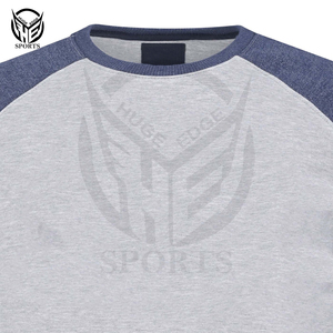 เสื้อสเวตเตอร์คอกลมสำหรับผู้ชายเสื้อสเวตเตอร์คอตตอนแนวสตรีทไซส์พิเศษออกแบบได้ตามต้องการ - Product Image 3