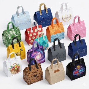 Bolsa Térmica Personalizada para Llevar Comida, Bolsa Aislante para Entrega de Alimentos, Bolsa de <span class=keywords><strong>Compras</strong></span> con Aislamiento Térmico - Product Image 2