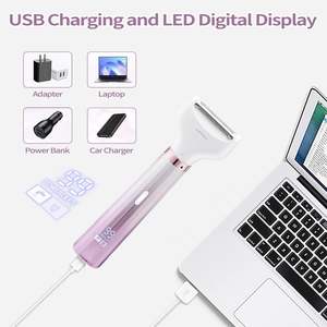 Rasoir électrique étanche pour femme avec chargement USB, pour le visage, le corps et la zone du bikini, avec indice d'étanchéité IPX7 - Product Image 2