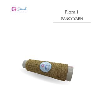 Collection de fils fantaisie biologiques Flora 1 de qualité supérieure doux et durables pour le tricot et le crochet - Product Image 3