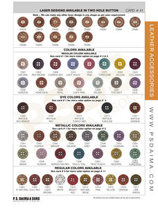 Bouton cuir PSDS - Product Image 4