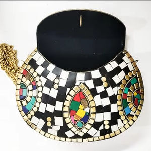 Artisan Custom Made Handbags Elegant Resin Purse & Clutches for Fashion & Casual Style Striking Resin Accents for Stylish Touch - Product Image 1