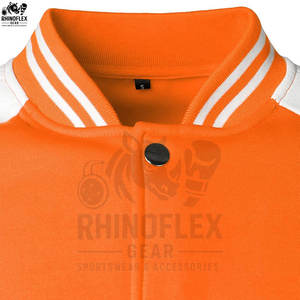 Vestes pour hommes Versity personnalisées de haute qualité Vestes pour homme confortables en toile Top Tendance Prix de gros Veste Versity pour homme - Product Image 4