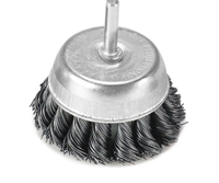 Brosse à fil torsadé industrielle la plus vendue, type OEM, pour le polissage, disponible au prix export