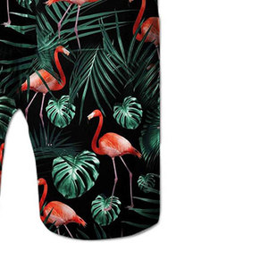 Vente en gros d'usine de shorts de plage à séchage rapide pour hommes dessin de maillots de bain imprimé couleur de haute qualité/short de bain d'été élastique - Product Image 5