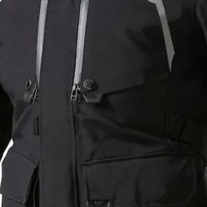 เสื้อแจ็กเก็ตผ้าแคนวาสแฟชั่นผ้าคอร์ดูร่าสำหรับผู้ชายชุดแนวสตรีทอินเทรนด์แบบเย็บกันน้ำ - Product Image 6