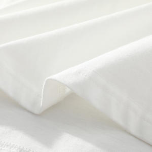 เสื้อยืดผ้าฝ้าย100 220 GSM สำหรับผู้ชายเสื้อยืดพิมพ์ลายสกรีนเสื้อยืดโอเวอร์ไซส์โชว์ไหล่ - Product Image 5