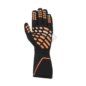 Gants de course de kart fabriqués en usine Gants de course automobile ignifuges Gants de course de kart à doigts entiers personnalisés OEM - Product Image 4