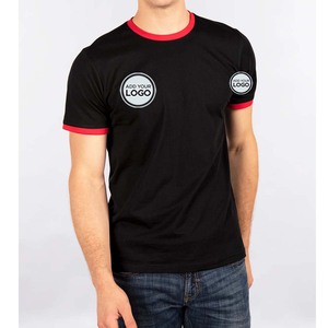เสื้อยืดคอตตอนเจอร์ซีย์เนื้อละเอียด ทรงเข้ารูป พิมพ์โลโก้ตามสั่ง - Product Image 1