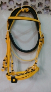 "Equine Elegance: Brida de caballo de PVC de primera calidad: artesanía superior para una comodidad, estilo y rendimiento incomparables en Equestri - Product Image 5