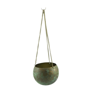 Maceta colgante de Metal de hierro para interior y exterior, maceta de Metal de lujo para flores, planta verde, embalaje personalizado - Product Image 1