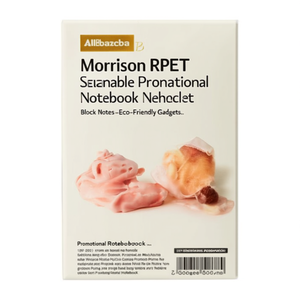 Blocco Note Promozionale Sostenibile in RPET Morrison - Gadget Ecologici - Product Image 2