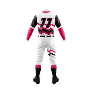 Uniforme de baseball de couleur personnalisée Qualité supérieure Quantité en vrac Faible quantité minimale de commande Uniforme de baseball pour vêtements de sport - Product Image 3