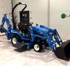 LS Lawn Mower 4x4 <b>Small</b> Tractor with Front End Loader Backhoe Good Cheap Buy Mini Farm Agriculture Tractor Gear LS Lawn Mower - Product Image 1