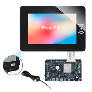 Bao giờ Vinh Quang 17 "công nghiệp cảm ứng điện dung màn hình hiển thị 1000 nits độ sáng cao phía trước IP65 không thấm nước LCD Panel USB cảm ứng - Product Image 3