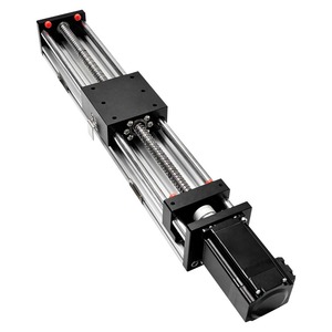 Module d'actionneur linéaire à vis à billes haute précision MG80G +/-0,02 mm, double glissière linéaire pour équipement d'automatisation CNC - Product Image 1