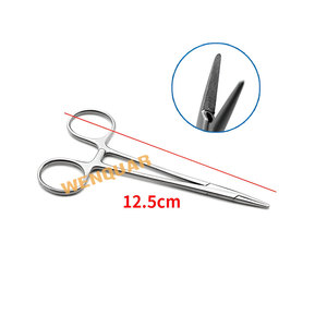 Juego de 3 Pinzas Porta Agujas Mayo Hager de Acero Inoxidable de Alta Calidad, 15 cm, Herramientas Quirúrgicas - Product Image 3