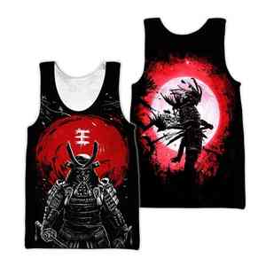 Débardeurs d'été pour hommes imprimés en 3D mode décontractée Streetwear gilet surdimensionné sans manches haut de gymnastique respirant vêtements PCS-R-19 - Product Image 6