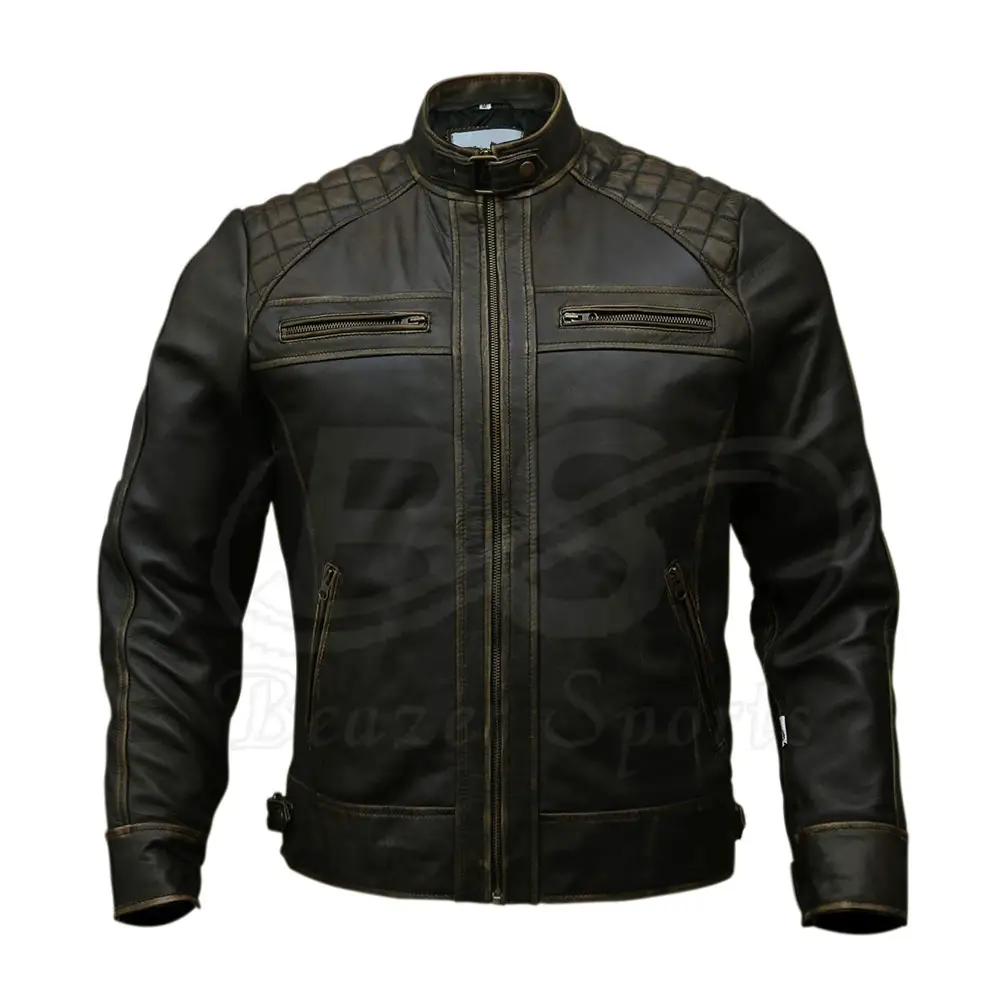 OEM Motorcycle Racing Leather Jackets Custom Made High Quality Motorcycle Wear Safety Jackets