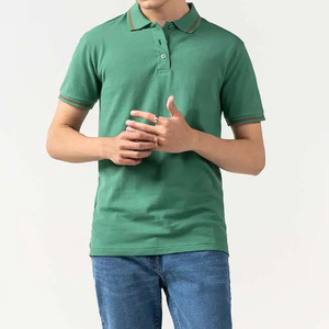2024 hombres hechos a medida para Polos Material de alta calidad colores personalizados tamaños Logo estampado Venta caliente camisas de patrón sólido - Product Image 6