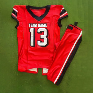 Uniforme de football américain en polyester respirant nouveau style uniforme de football américain pour adultes vêtements de sport en gros équipe - Product Image 2