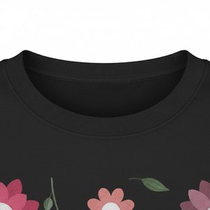 เสื้อสเวตเชิ้ตผู้หญิงสีดำพิมพ์โลโก้ตามสั่ง ขายดี มีซับใน ใส่ได้ทั้งฤดูหนาวและฤดูร้อน ระบายอากาศได้ดี สไตล์ไฮสตรีท - Product Image 4