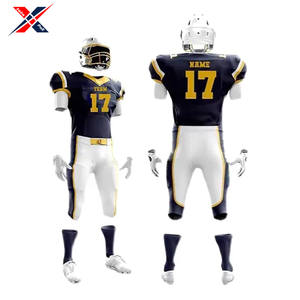 Uniformes confortables respirants de football américain pour jeunes de haute qualité avec impression de logo personnalisé Service OEM pour une utilisation sportive - Product Image 5