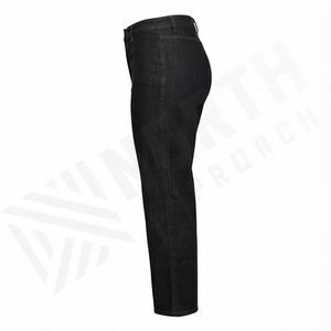 Pantalons en jean pour femmes de haute qualité, couleur personnalisée, décontractés, pour tous les jours, style streetwear, jeans à jambes larges, tendance, pantalons amples - Product Image 3