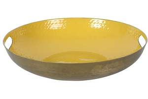 Elegant Hand-etched Metal Iron Tray with Antique Brass Finished for Sophisticated Tea Coffee and Snack Serving - Product Image 2