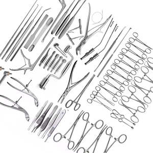 Ensemble d'instruments chirurgicaux en acier inoxydable outils réutilisables pour les cliniques de chirurgie générale hôpitaux et formation médicale - Product Image 6