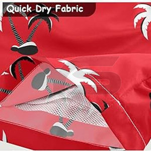 Pantalones de playa de secado rápido para hombre, pantalones cortos de fitness estampados sueltos para ropa informal, suministro a granel de exportación - Product Image 5