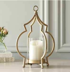 Portavelas de Luna de Ramadán de Hierro Forjado Negro, Lámpara Islámica, Decoración de Mesa para Sala de Estar, Regalo de Eid Mubarak - Product Image 4