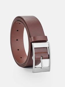 Ceinture en cuir de peau de vache véritable de haute qualité pour hommes avec boucle en métal automatique Style décontracté - Product Image 6