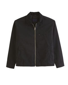 Streetwear de haute qualité Veste de travail vintage délavée avec logo personnalisé Veste d'extérieur en toile de coupe décontractée en coton pour hommes - Product Image 1