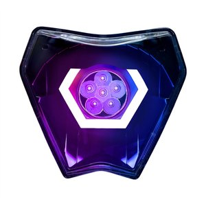 MOVETRONIX HX_K4/24 para 2024+ Faros Delanteros LED RGBW HexBeam de 60W de Plástico y 30W de Aluminio con Lente Transparente, 12V, para Reequipamiento/Actualización - Product Image 3