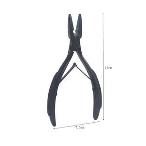 Alicates para extensiones de cabello Micro Link de acero inoxidable con logotipo personalizado | Herramientas para extensiones de cabello de Zarnab Surgical - Product Image 2