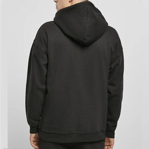 <b>Men's</b> Fluffy <b>Sherpa</b> <b>Fleece</b> <b>Hoodies</b> Polyester/Cotton Autumn Solid with Kangaroo Pockets Quick Dry Eco-Friendly - Product Image 6