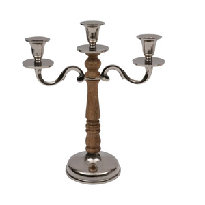Support de bougie en bois artisanal de forme cœur, finition naturelle, de qualité supérieure, pour la décoration de mariage, accessoires, utilisation - Product Image 6