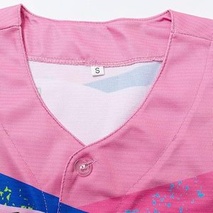 Camisetas de béisbol personalizadas totalmente personalizadas, logotipos bordados, impresión por sublimación, absorción de humedad, producción rápida para su - Product Image 6