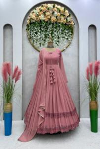 Pakistani Indian Salwar Kameez Stitched Shalwar Kameez Ready Made Anarkali Gown <strong>Cloth</strong> Eid Collection Selling Dress - Product Image 4