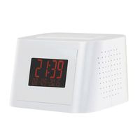 DB-828 Digitalradio mit großem Display, eingebautem Lautsprecher, DAB/FM & Internetradio, 2 Weckfunktionen, Schlaf-Timer, Schwarz