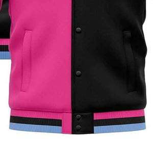 Custom Logo <b>Wool</b> Chenille Embroidery Baseball Varsity <b>Jacket</b> <b>Men</b> Vintage Blank Leather Sleeve <b>Men's</b> Varsity <b>JacketS</b> - Product Image 4