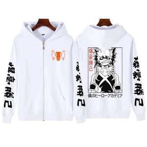 เสื้อฮู้ดโอเวอร์ไซส์ คัตสึกิ บาคุโกะ ผ้าถักคุณภาพสูง ระบายอากาศได้ดี น้ำหนักเบา ทันสมัย พิมพ์ลาย สำหรับฤดูใบไม้ผลิและฤดูใบไม้ร่วง ไซส์ XS - Product Image 6